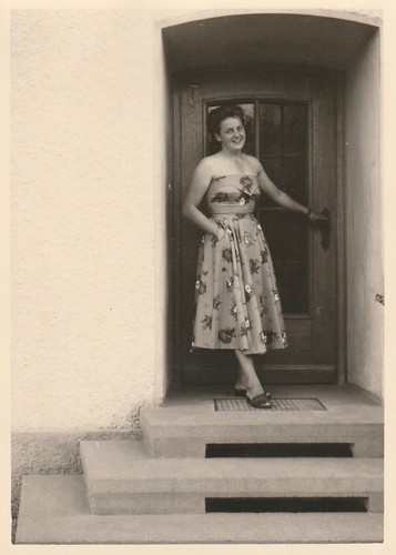 Vintage foto schöne junge - foto,
