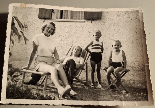 Altes foto vintage junges paar - foto,