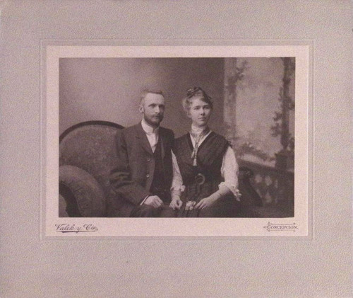 Kabinettfoto junges paar - kabinettfoto,