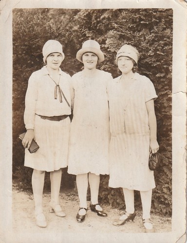 Vintage foto junge frauen - frauen, in