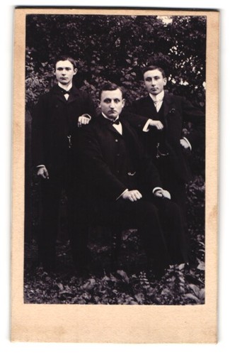 Fotografie drei herren - fotografie,