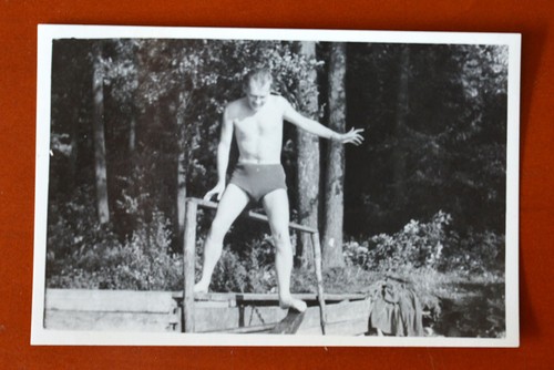 Altes ddr foto werbelinsee - altes,