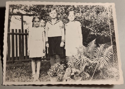 Altes foto vintage kinder - foto,