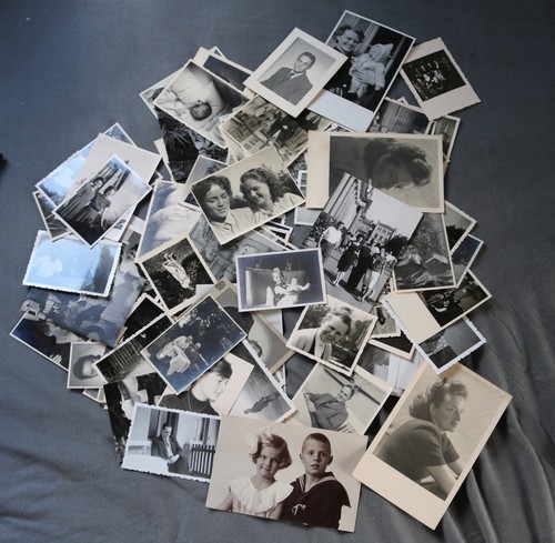 Kleines konvolut alter fotos - konvolut,