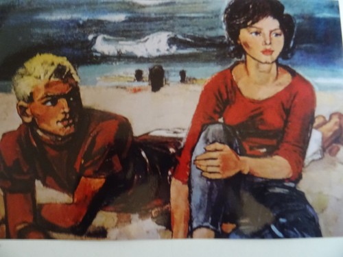 Foto vom kunstdruck - vom, "am