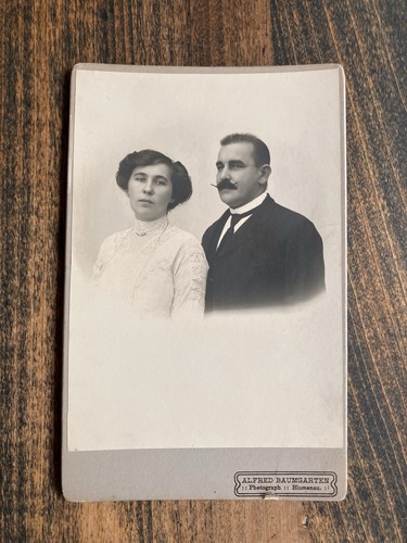 Antike fotografie 1912 ehepaar - antike,